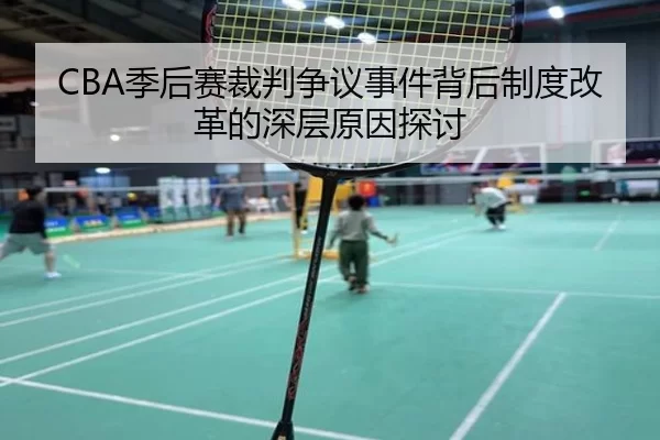 CBA季后赛裁判争议事件背后制度改革的深层原因探讨