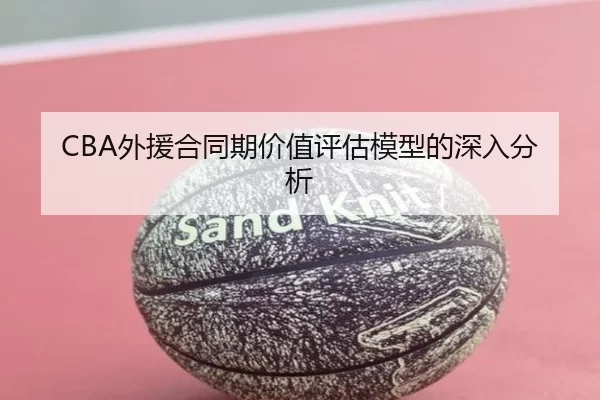 CBA外援合同期价值评估模型的深入分析